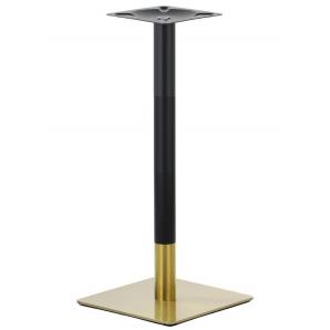 2 Bases de mesa versalles new 110 cudo, alta, dorada y negra, 45 x 45 cms, altura 110 cms - 2 unidades