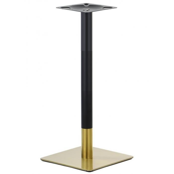 2 Bases de mesa versalles new 110 cudo, alta, dorada y negra, 45 x 45 cms, altura 110 cms - 2 unidades 2 Bases de mesa versalles new 110 cudo, alta, dorada y negra, 45 x 45 cms, altura 110 cms - 2 unidades
