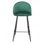 2 Taburetes magda new, metal, tapizado velvet verde - 2 unidades