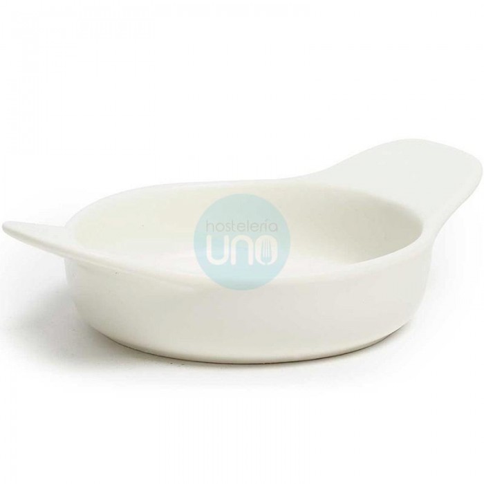 12 Mini Cazuelas Redondas, Ø 9 cm, Porcelana Blanca, Altura 2,5 cm, Comas - 12 unidades 12 Mini Cazuelas Redondas, Ø 9 cm, Porcelana Blanca, Altura 2,5 cm, Comas - 12 unidades
