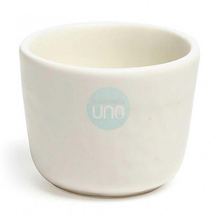 12 Mini Vasos de Servir, Ø 5 cm, Porcelana Blanca, Altura 4 cm, Comas - 12 unidades 12 Mini Vasos de Servir, Ø 5 cm, Porcelana Blanca, Altura 4 cm, Comas - 12 unidades