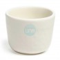 12 Mini Vasos de Servir, Ø 5 cm, Porcelana Blanca, Altura 4 cm, Comas - 12 unidades