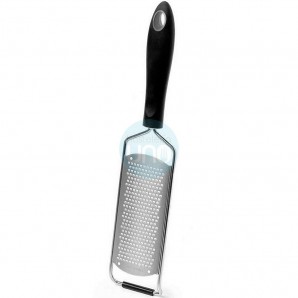 Rallador Wide Rallado Extra Fino, Longitud Hoja 13,5 cm, Longitud Total 32 cm, Comas