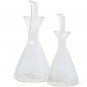 24 Packs Botellas Aceitera Vinagrera Cónica, Antigoteo, Grandes, 50 cl, Cristal de Borosilicato, Comas - 24 unidades