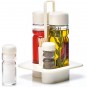 24 Packs Aceitera Vinagrera Salero Pimentero, Material PVC, Comas - 24 unidades