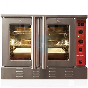 Horno Gran Capacidad ideal Paellas de 50, Eléctrico Convección Vapor, 4 Bandejas 65x45 y GN1/1, Conbeq Diamante XL