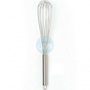 Batidor 8 Varillas, Longitud 35 cm, Varillas 22 cm, Acero inoxidable, Comas