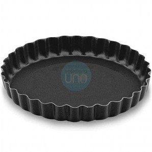 Molde Rizado Circular Ø 28 cm, Aluminio Antiadherente para Horno, Altura 4 cm, Lacor