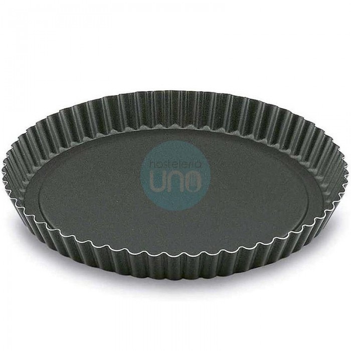 Molde Rizado Circular Ø 24 cm con Base Móvil, Aluminio Antiadherente para Horno, Altura 3 cm, Lacor Molde Rizado Circular Ø 24 cm con Base Móvil, Aluminio Antiadherente para Horno, Altura 3 cm, Lacor