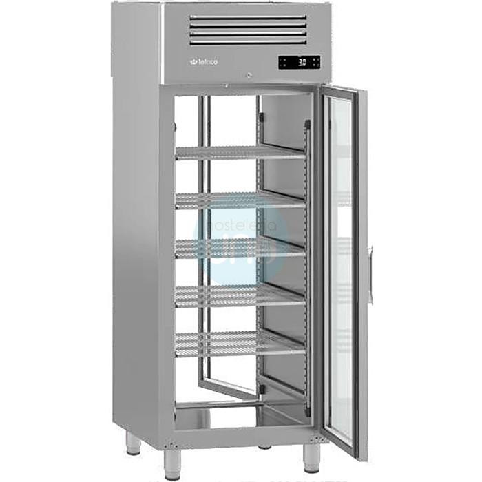 Expositor Refrigerado Pasante, 2 Caras, 2 Puertas Cristal, Fondo 96 cm, INFRICO Expositor Refrigerado Pasante, 2 Caras, 2 Puertas Cristal, Fondo 96 cm, INFRICO