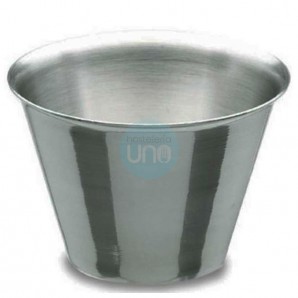 Molde Flanero para Flan Ø 7 cm, Acero inoxidable, 10 cl, Altura 5 cm, Lacor