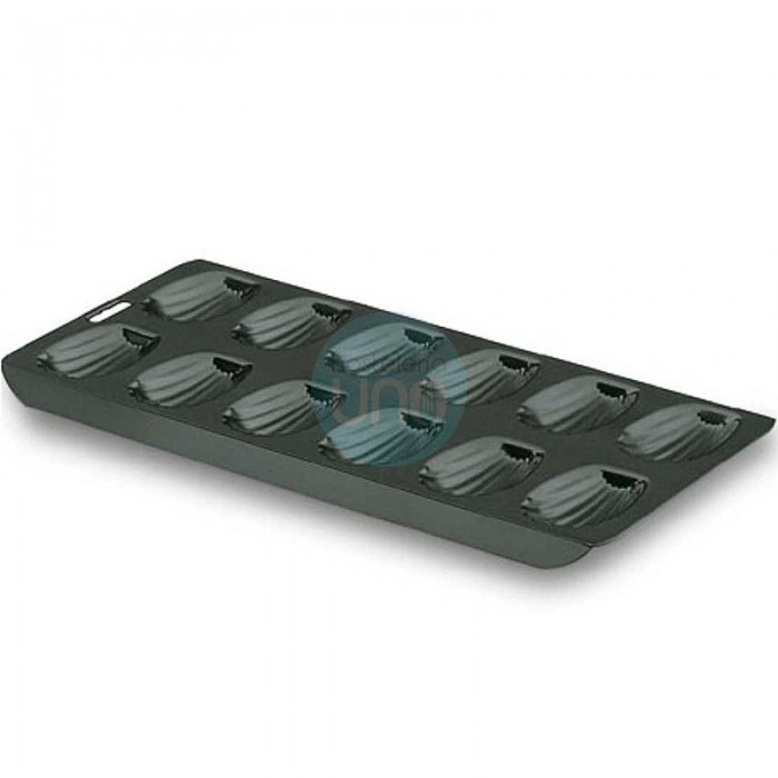 Molde para 12 Magdalenas, Acero de Carbono, 40x20 cm, Altura 2 cm, Lacor Molde para 12 Magdalenas, Acero de Carbono, 40x20 cm, Altura 2 cm, Lacor