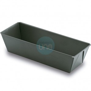 Molde Rectangular 35x12 cm, Aluminio de Carbono, Altura 8,5 cm, Pasteles, Bizcochos, Lacor