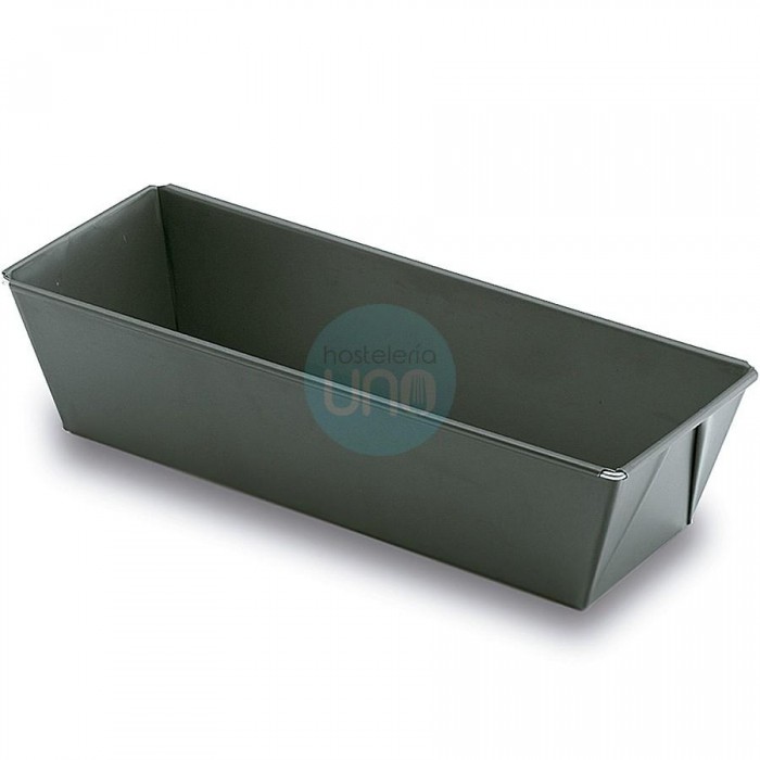 Molde Rectangular 35x12 cm, Aluminio de Carbono, Altura 8,5 cm, Pasteles, Bizcochos, Lacor Molde Rectangular 35x12 cm, Aluminio de Carbono, Altura 8,5 cm, Pasteles, Bizcochos, Lacor