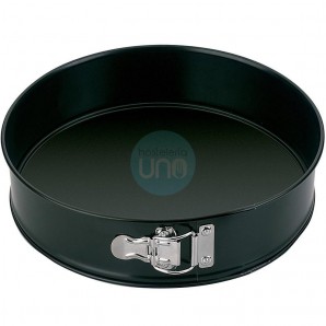 Molde Desmontable Redondo Ø 28 cm, Tartas y Bizcochos, Acero Carbono, 7 cm Alto, Lacor