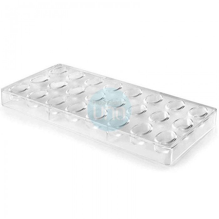Molde para Hacer 24 Bombones Forma de Hoja, Poliestireno, Lacor Molde para Hacer 24 Bombones Forma de Hoja, Poliestireno, Lacor
