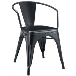 5 Sillones tol ek limited, acero, negro - 5 unidades