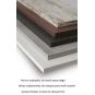 2 Tableros de melamina 30 mm, roble uve, 120 x 80 cms - 2 unidades
