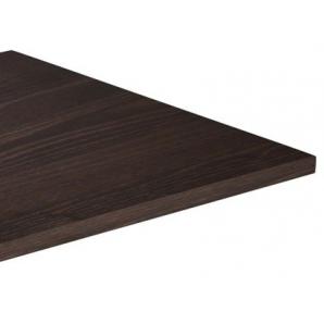2 Tableros de melamina 30 mm, wengué, 80 x 80 cms - 2 unidades