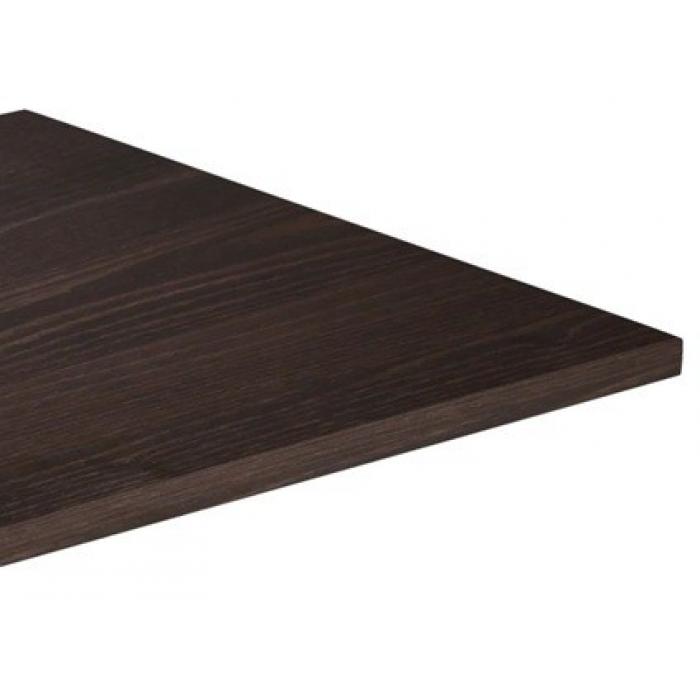 2 Tableros de melamina 30 mm, wengué, 80 x 80 cms - 2 unidades