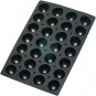 Molde para Hacer 28 Semiesferas de Ø 7 cm, Silicona, Lacor