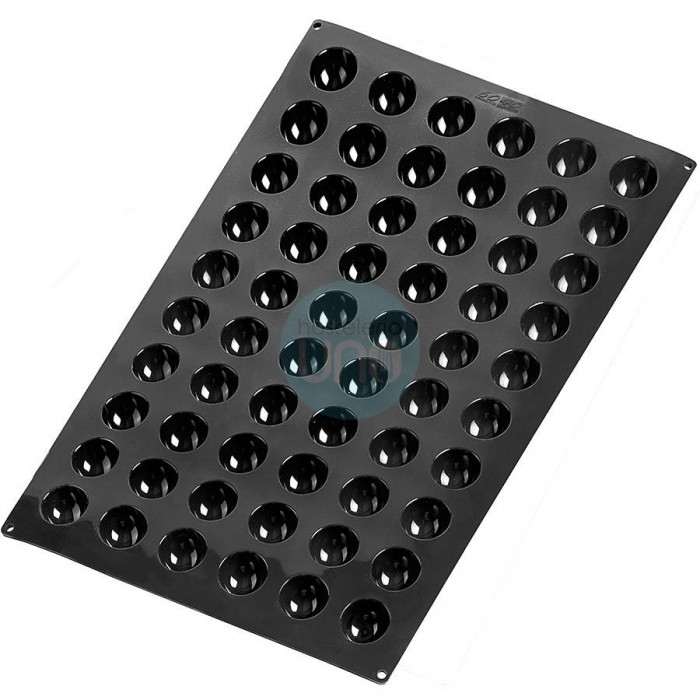 Molde para Hacer 60 Semiesferas de Ø 4,2 cm, Silicona, Lacor Molde para Hacer 60 Semiesferas de Ø 4,2 cm, Silicona, Lacor