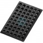 Molde para Hacer 60 Semiesferas de Ø 4,2 cm, Silicona, Lacor