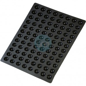Molde para Hacer 96 Semiesferas de Ø 3,5 cm, Silicona, Lacor