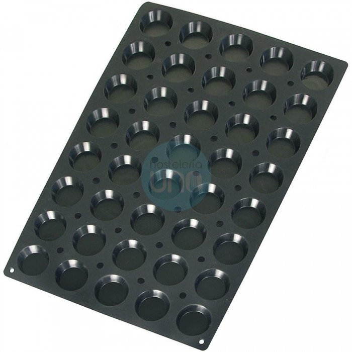 Molde para Hacer 40 Florentinas de Ø 6 cm, Silicona, Lacor Molde para Hacer 40 Florentinas de Ø 6 cm, Silicona, Lacor