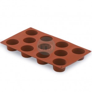Molde para Hacer 11 Mini Muffins de Ø 5 cm, Silicona, Lacor