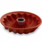 Molde Circular Rizado Ø 24 cm con Hueco Central, Silicona, Altura 6 cm, Roscón, Savarin Lacor