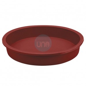 Molde Redondo de Ø 24 cm, Silicona, Altura 4,5 cm, 1,7 Litros, Tartas y Pasteles, Lacor