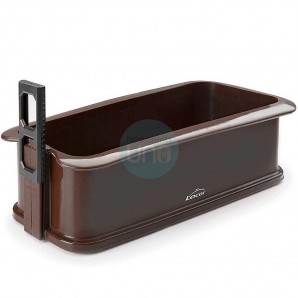 Molde Desmontable Rectangular de 29x13 cm, Silicona, Altura 7 cm, 1,5 Litros, Tartas, Pasteles, Bizcochos, Lacor