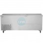 Botellero Refrigerado Acero inoxidable, 2 Metros, Fondo 57 cm, 3 Puertas, 615 Litros, con Ruedas, TEFCOLD