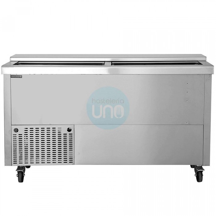 Botellero Refrigerado Acero inoxidable, 1,5 Metros, Fondo 57 cm, 2 Puertas, 440 Litros, con Ruedas, TEFCOLD Botellero Refrigerado Acero inoxidable, 1,5 Metros, Fondo 57 cm, 2 Puertas, 440 Litros, con Ruedas, TEFCOLD
