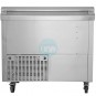 Botellero Refrigerado Acero inoxidable, 1 Metro, Fondo 57 cm, 1 Puerta, 270 Litros, con Ruedas, TEFCOLD