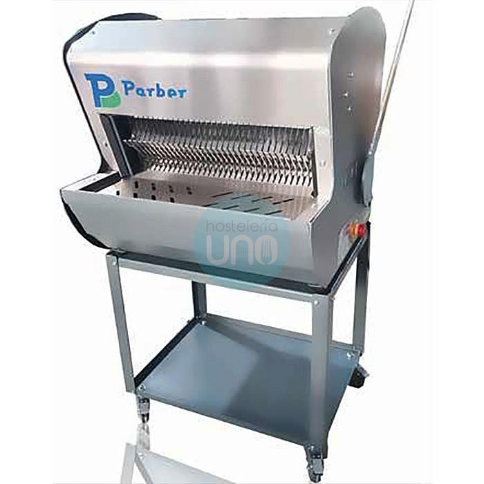 Rebanadora de Pan con Soporte, Grosor Corte 1,8 cm, Panes hasta 48 cm Largo y Altura 16 cm, PKST43S18 Rebanadora de Pan con Soporte, Grosor Corte 1,8 cm, Panes hasta 48 cm Largo y Altura 16 cm, PKST43S18