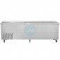 Botellero Refrigerado Acero inoxidable, 2,5 Metros, Fondo 57 cm, 4 Puertas, 790 Litros, con Ruedas, TEFCOLD