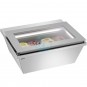 Vitrina Helados Sobremesa, 4 Cubetas de 6,5 Litros, Cristal Superior Abatible, Bartscher