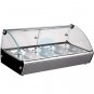 Vitrina Caliente, 80 cm Ancho, 4 Cubetas GN1/3, Fondo 42 cm, Lacor