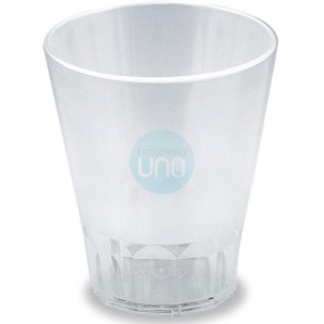 24 Vasos de Policarbonato 30 cl, Diámetro 8,3 cm, Color Transparente - 24 unidades