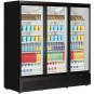 Armario Expositor Refrigerado, 3 Puertas Cristal Batientes, 1,9 Metros Ancho, 71 cm Fondo, 2 Metros Alto, Tefcold