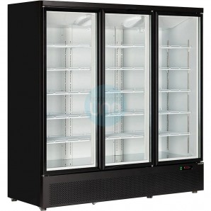 Armario Expositor Refrigerado, 3 Puertas Cristal Batientes, 1,9 Metros Ancho, 71 cm Fondo, 2 Metros Alto, Tefcold