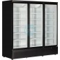 Armario Expositor Refrigerado, 3 Puertas Cristal Batientes, 1,9 Metros Ancho, 71 cm Fondo, 2 Metros Alto, Tefcold