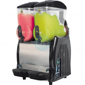 Granizadora, 2 Cubas 12+12 Litros, Acero inoxidable, TFSPIN2