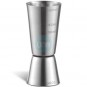 Vaso Medidor, 30 ml Abajo y 60 ml Arriba, Acero inoxidable, Comas
