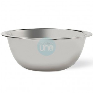 Bol Semiesférico en Acero inoxidable, Grande Ø 40 cm, Comas