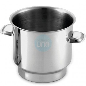 Cubo Champagnera en Acero inoxidable, Ø 19 cm, Altura 19 cm, 3,5 Litros, Comas
