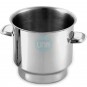 Cubo Champagnera en Acero inoxidable, Ø 19 cm, Altura 19 cm, 3,5 Litros, Comas