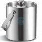 Cubo de Hielo Isotérmico, Acero inoxidable, Ø 12 cm, Altura 13,5 cm, 1 Litro, Comas